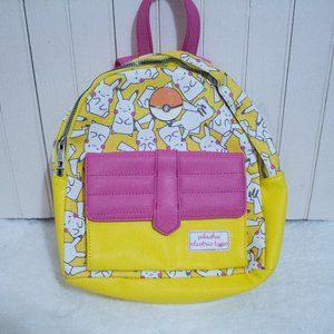 Yellow and Pink Pikachu Mini Backpack
